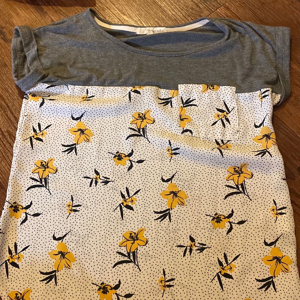 Rewind Floral Tee - XS